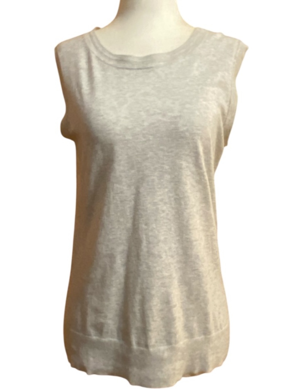 Banana Republic cotton blend sleeveless top. Sz S